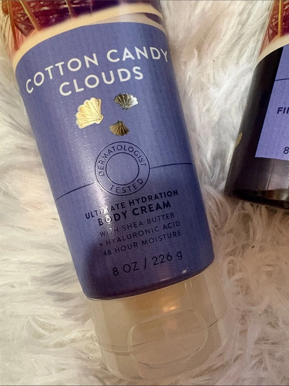 New Bath & Body Works Cotton Candy Clouds Set